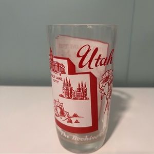 Utah State 8‎ oz. Glass Tumbler.